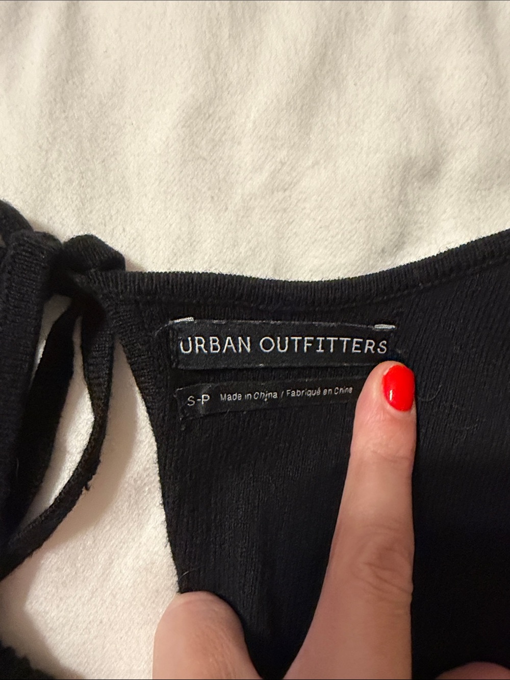 Urban Outfitters Reversable Ribbed Cropped Tank Top - Picture 3 of 3